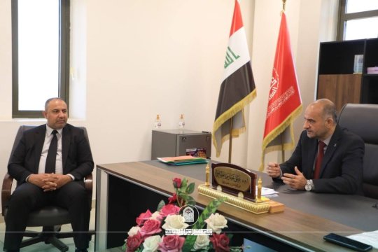 Dean of the College of Health and Medical Technologies Meets with the Media and Government Communications Department