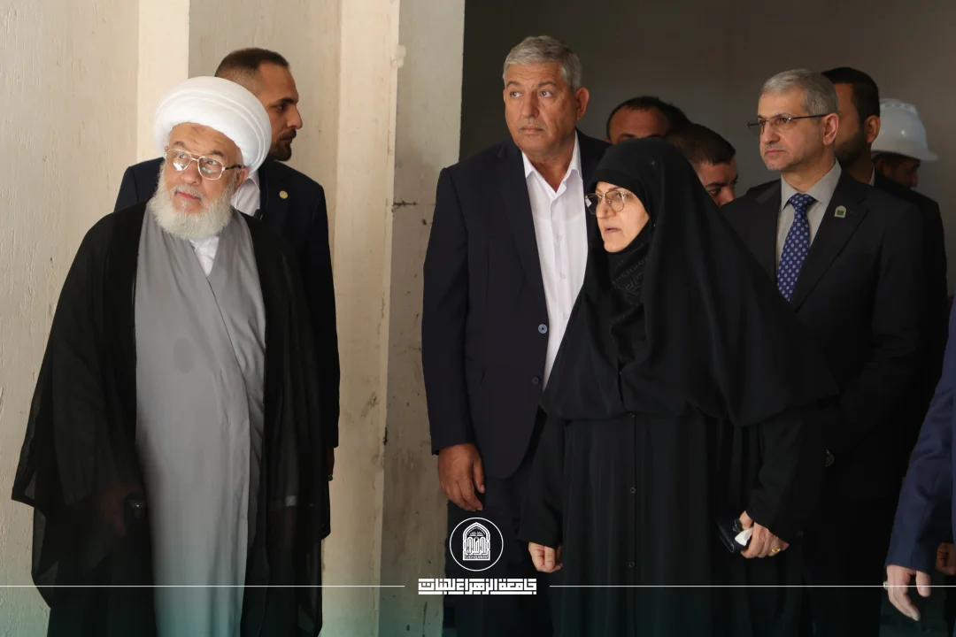الشيخ الكربلائي يتابع مشاريع التوسعة في الجامعة ويؤكد اعتماد وتطبيق المعايير العالمية الحديثة