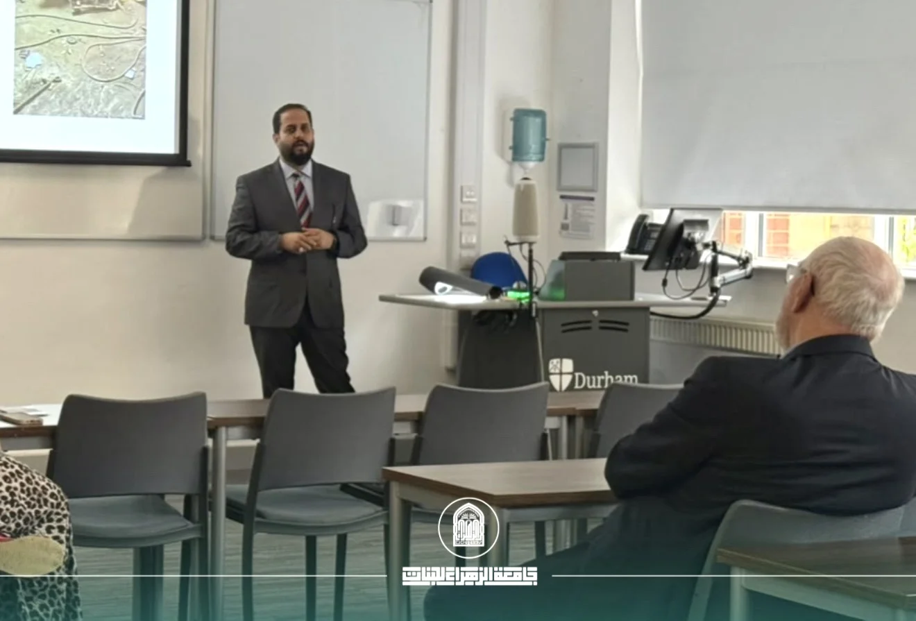 تدريسي في كلية التربية بجامعة الزهراء (ع) للبنات يقدّم محاضرتين علميتين وفنيتين في المملكة المتحدة