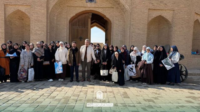 خان النخيلة… قراءة معمارية ميدانية لطالبات العمارة