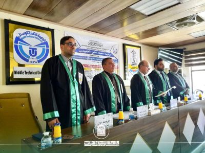 رئيس قسم الشؤون العلمية في جامعة الزهراء يشارك في مناقشة رسالة ماجستير في الهندسة الكهربائية