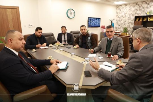 اجتماع تنسيقي في جامعة الزهراء (ع) للبنات لمتابعة استعدادات مهرجاني ربيع الشهادة وعين الحياة