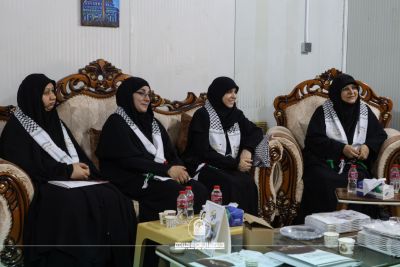 جامعة الزهراء تُعزز رسالتها الإنسانية في موكب نداء الأقص،،ى