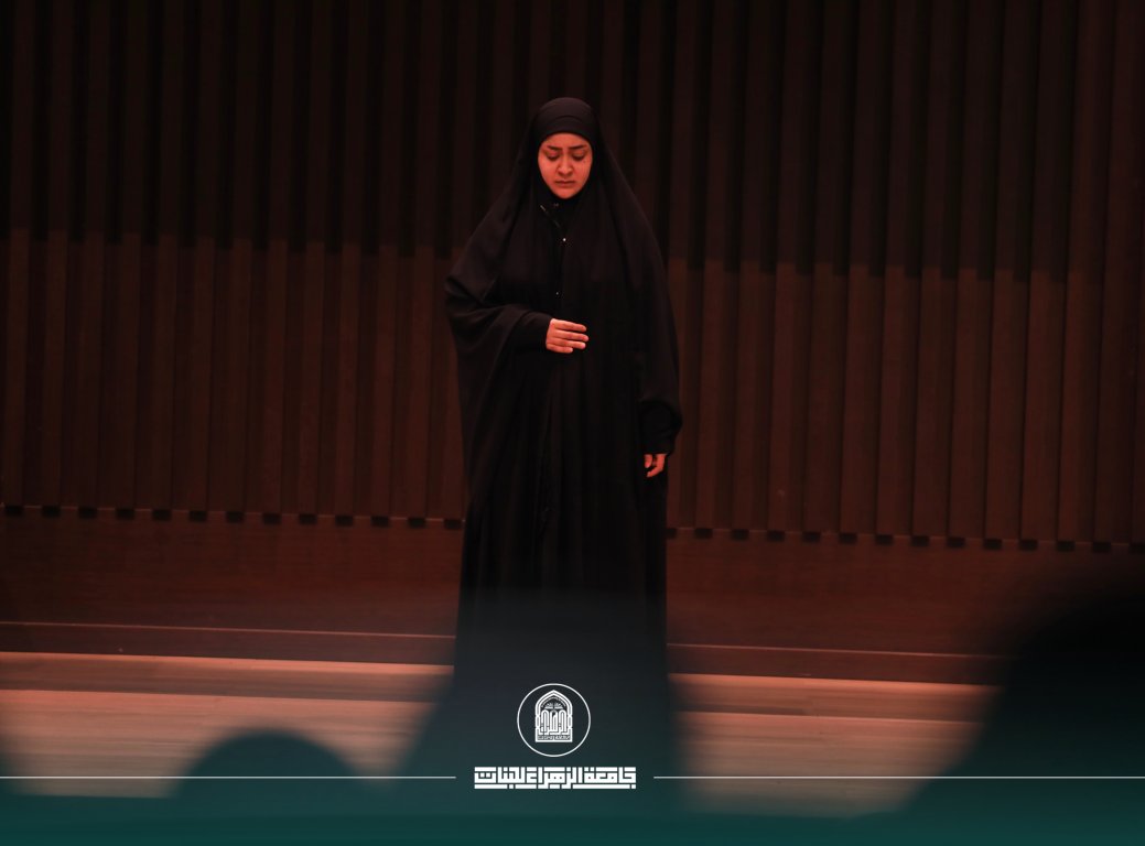 محفل تأبيني في كلية التربية بجامعة الزهراء (ع) للبنات إحياءً لذكرى استشهاد أمير المؤمنين الإمام علي (عليه السلام)