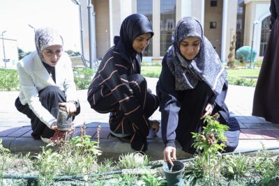 Voluntary Tree-Planting Campaign at Al-Zahraa University to Promote Environmental Sustainability