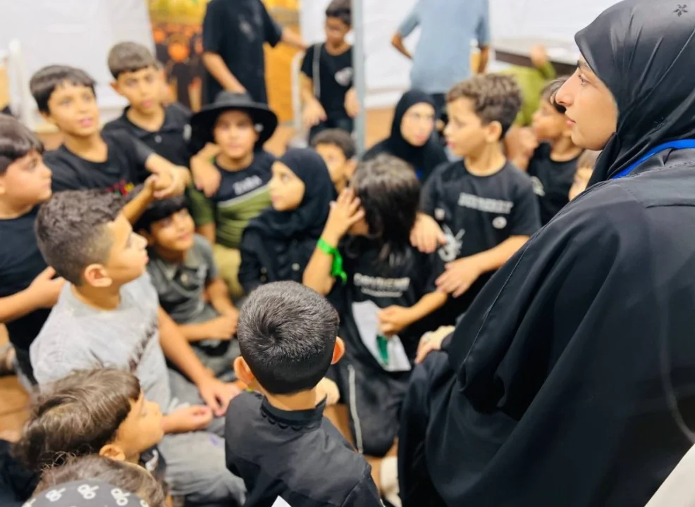 On the Arbaeen Road: The Holy Quran Illuminates Children's Hearts in a Corner Combining Recitation and Education