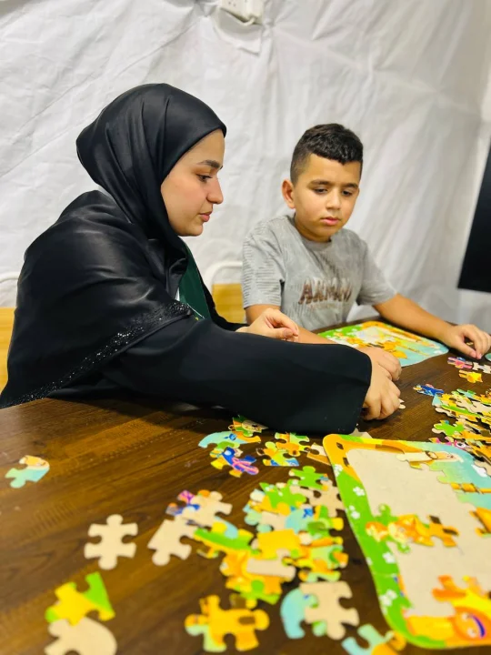 On the Arbaeen Road: Puzzle Pieces Build Small Skills in the Building & Assembly Corner