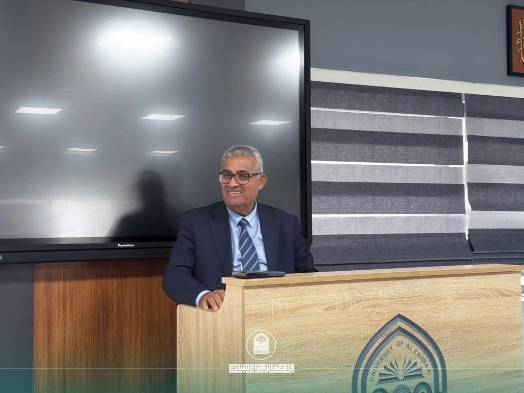عميد كلية التقنيات الصحية والطبية في جامعة الزهراء (عليها السلام) للبنات يعقد اجتماعًا تعارفيًا مع الكوادر الإدارية