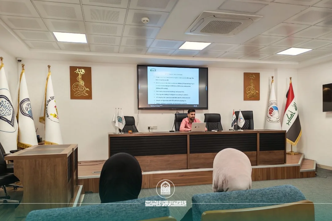 كلية الهندسة  تواصل تدريب طالباتها على تقنيات المباني الذكية KNX