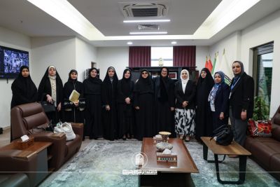 جامعة الزهراء (عليها السلام) للبنات تستقبل وفداً رفيعاً من منظمة اليونيسف