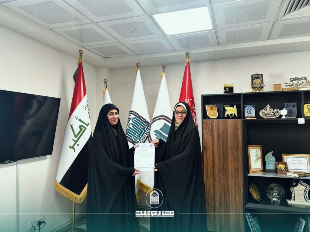 عميدة كلية التربية تكرّم الطالبات الفائزات في “التحدي الفكري” الرمضانية