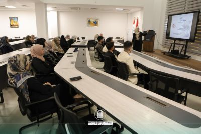 نحو بيئة جامعية آمنة: دورة متقدمة في السلامة والأمن العلمي بجامعة الزهراء (ع) للبنات