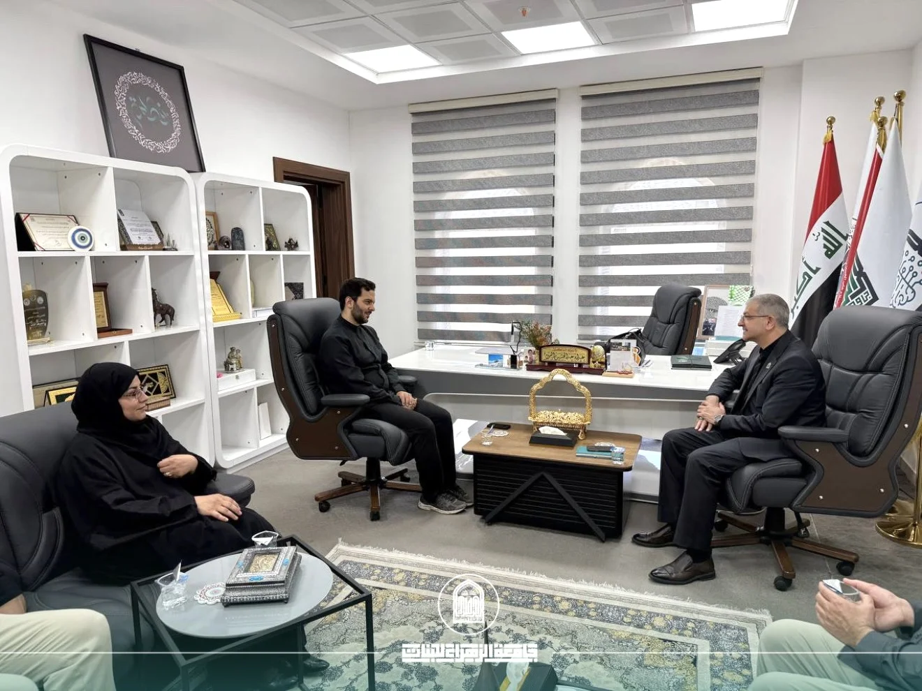 كلية الهندسة وتكنولوجيا المعلومات تبحث آفاق التعاون الأكاديمي مع جامعة شريف التكنولوجية الإيرانية