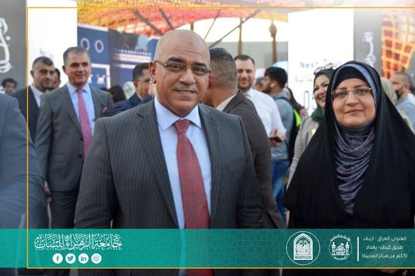 خلال زيارته (Expo2020) وزير التعليم العالي والبحث العلمي:العتبة الحسينية المقدسة قدمت إسهامات رائدة وفريدة في مجال التعليم العالي وجامعة الزهراء للبنات صرح نفتخر به