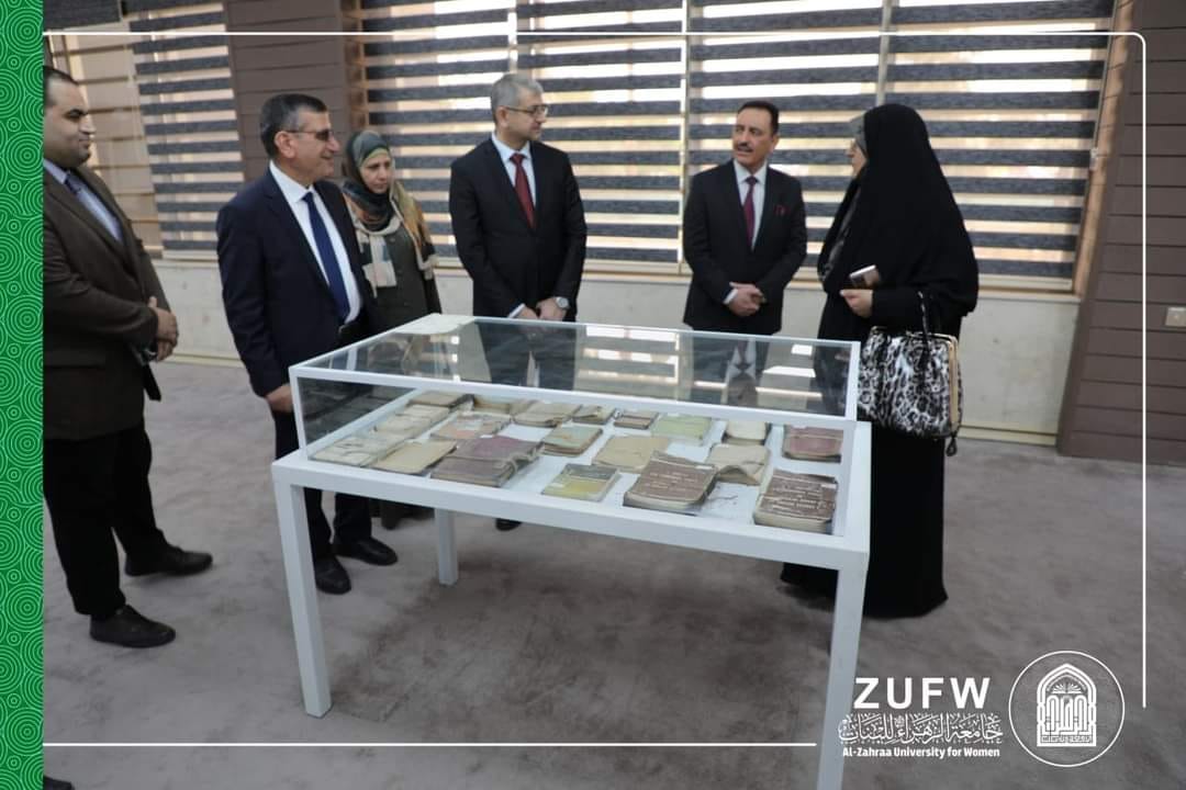 في زيارة رسمية متميزة ، جامعة الزهراء (ع) للبنات تشرع بتأطير العلاقات الأكاديمية مع جامعة الموصل العريقة .