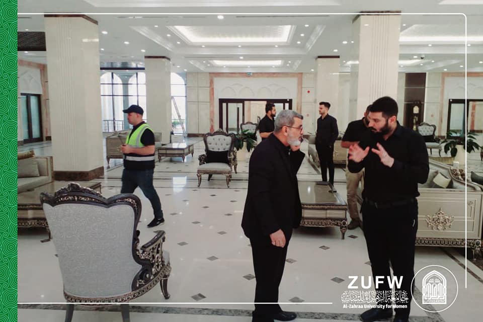 بمتابعة يومية مستمرة ، قسم شؤون الديوان ينتهي من حملة الصيانة السنوية للمباني الجامعية .