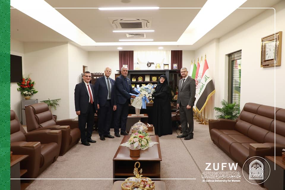 زيارة السيد رئيس جامعة كربلاء ( أ.د باسم خليل السعيدي)