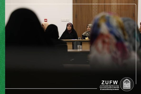 قسم اللغة الانكليزية في كلية التربية ضمن الجامعة ، ينظم ورشة حول أهمية الصحة النفسية.