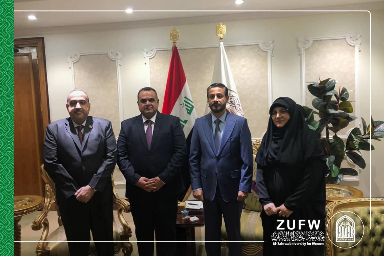 ضمن مستهل أعمال الوزارة الجديدة لقاء للجامعة الاولى للبنات مع وزير التعليم العالي والبحث العلمي  .