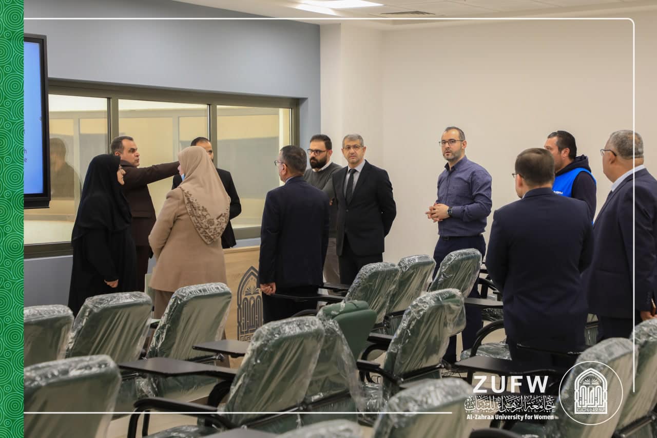 بالصور رئيس هيئة الصحة والتعليم الطبي (الدكتور ستار الساعدي) بجولةٍ تفقدية في جامعة الزهراء (عليها السلام) للبنات