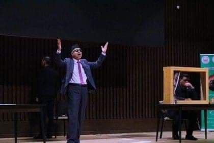 Play Presentation by Iraqi Al-Siraj Visually Challenged Association during University Cultural Week and Disabled Empowerment