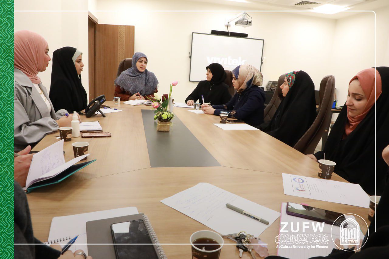 قسم ضمان الجودة يعقد اجتماعًا تنسيقيًا لنشر ثقافة الجودة وتعزيزها في الجامعة