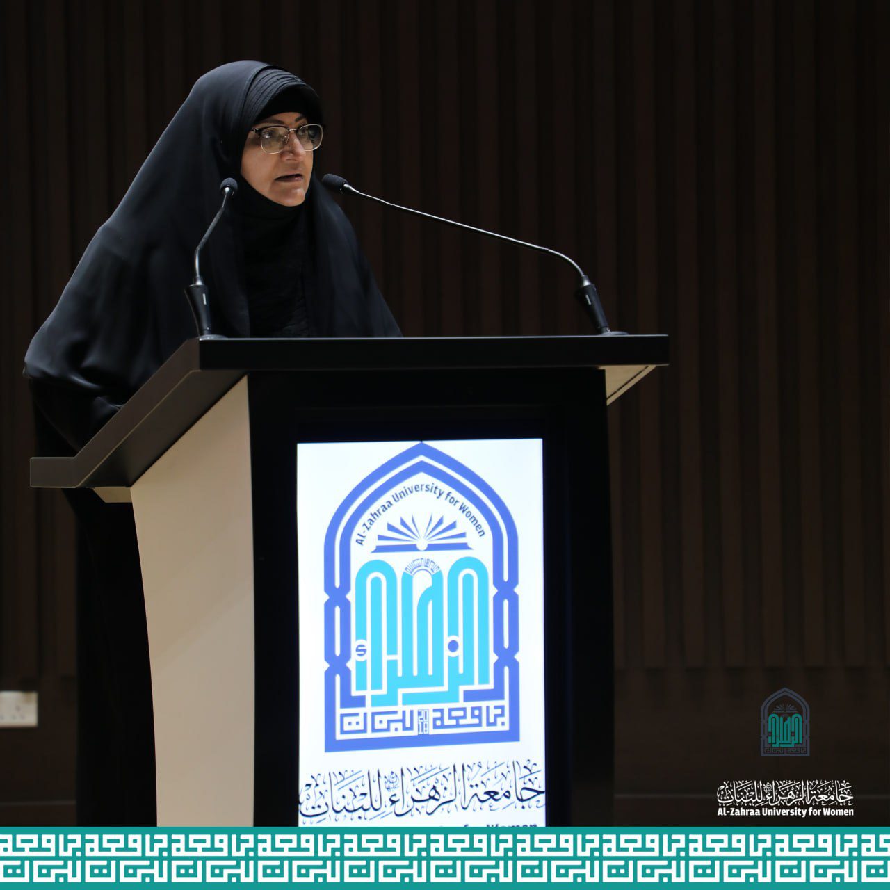 جامعة الزهراء (عليها السلام) تقيم مجلسًا تأبينيًا بمناسبة الذكرى الثالثة لإستشهاد قادة النصر