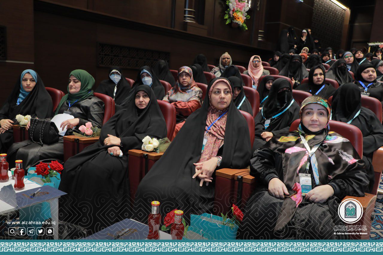 On the occasion marking the birth anniversary of the immaculate and pious Sayyeda Fatima Al-Zahra (peace be upon her), the second Kawthar International Cultural Festival of the Holy Shrine of Al-Hussainia came to an end and concluded its activities and its curriculum for the women’s forum at Al-Zahra University for women,carried under the slogan: “Fatima Zahra(pbuh),a blessing from heaven and manifestation of Kawthar”, on Monday 16/1/2023, at Umm Abiha Hall.