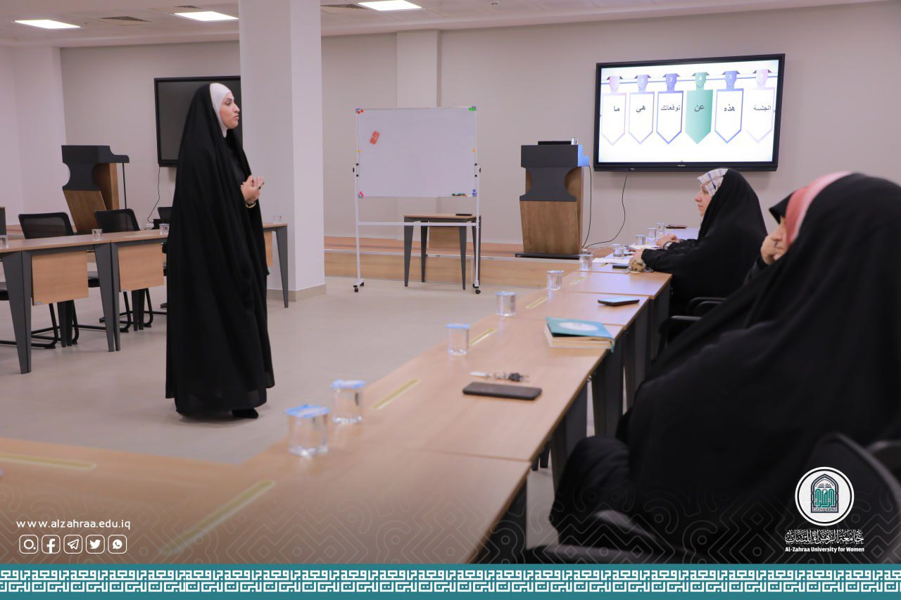 The Department of Arabic Language holds a workshop on the technique of storytelling in creating interesting and interactive lesson plans.