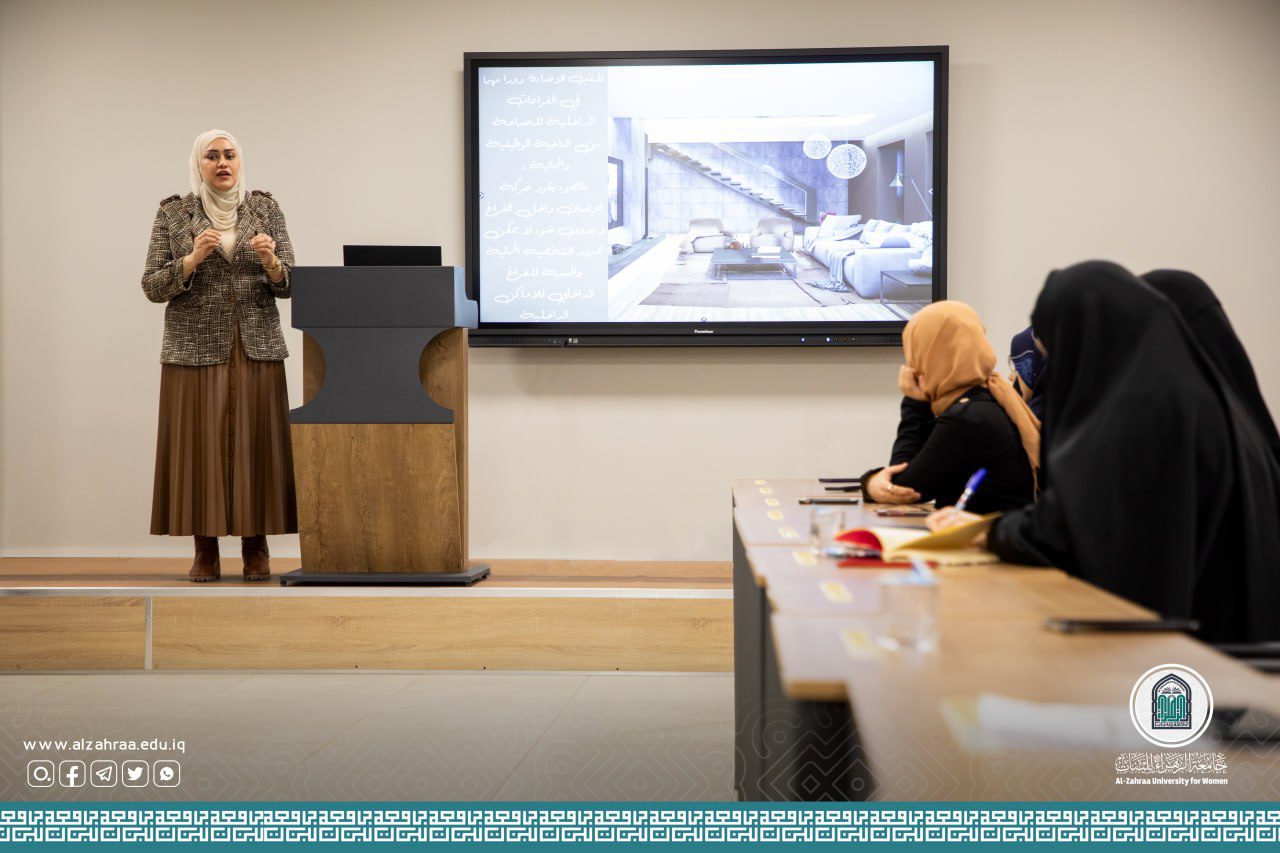 The Department of Construction and Engineering holds a workshop on the topic “interior design and lighting methods