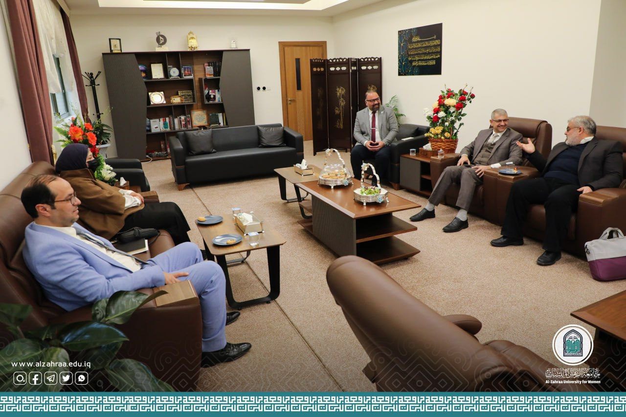 Al-Zahra University (peace be upon her) for Women receives the ministerial digital maturity level measurement committee.