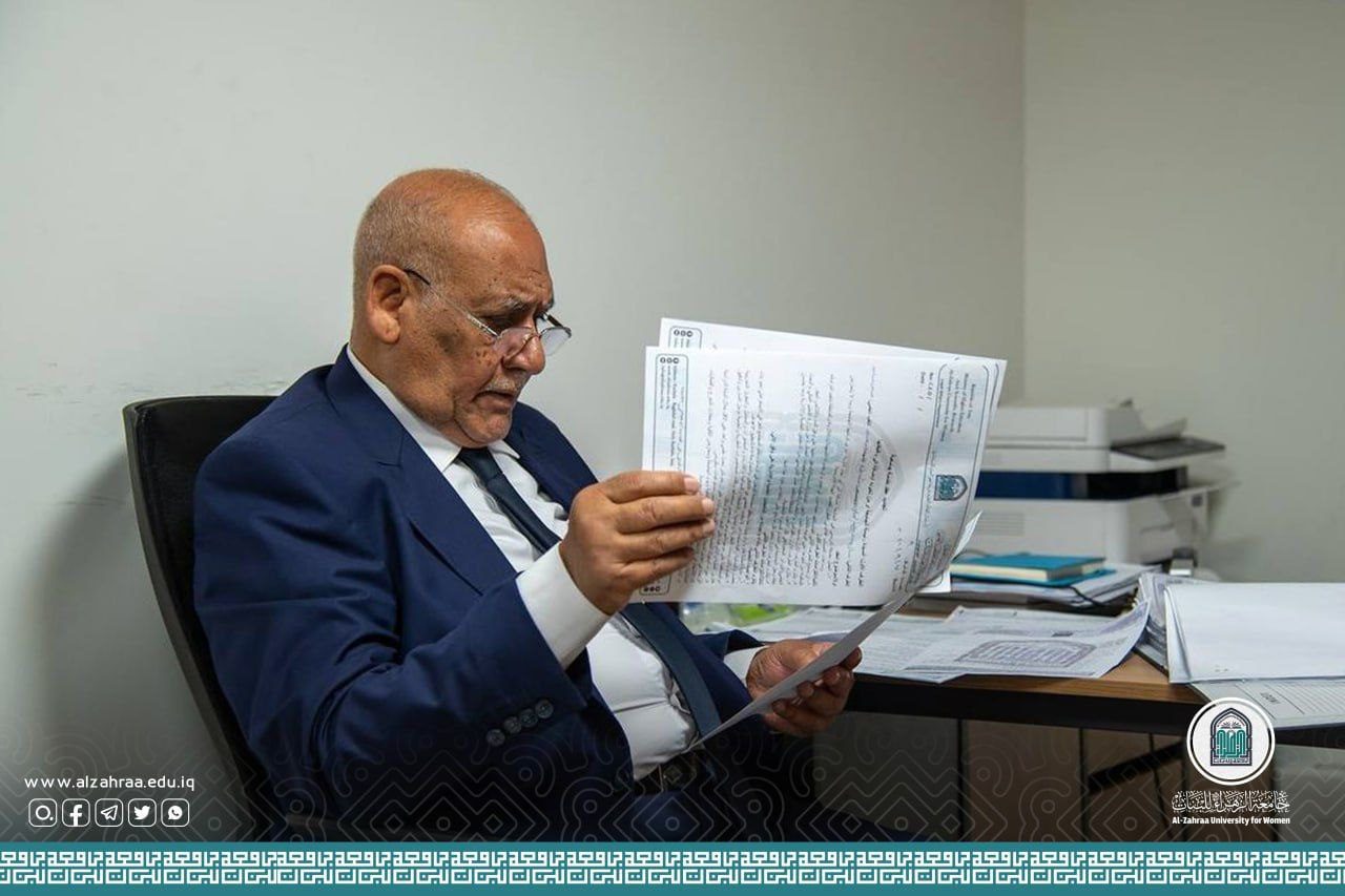 A delegation from the Legal Consultative Center visits Al-Zahraa University (peace be upon her) for Women.