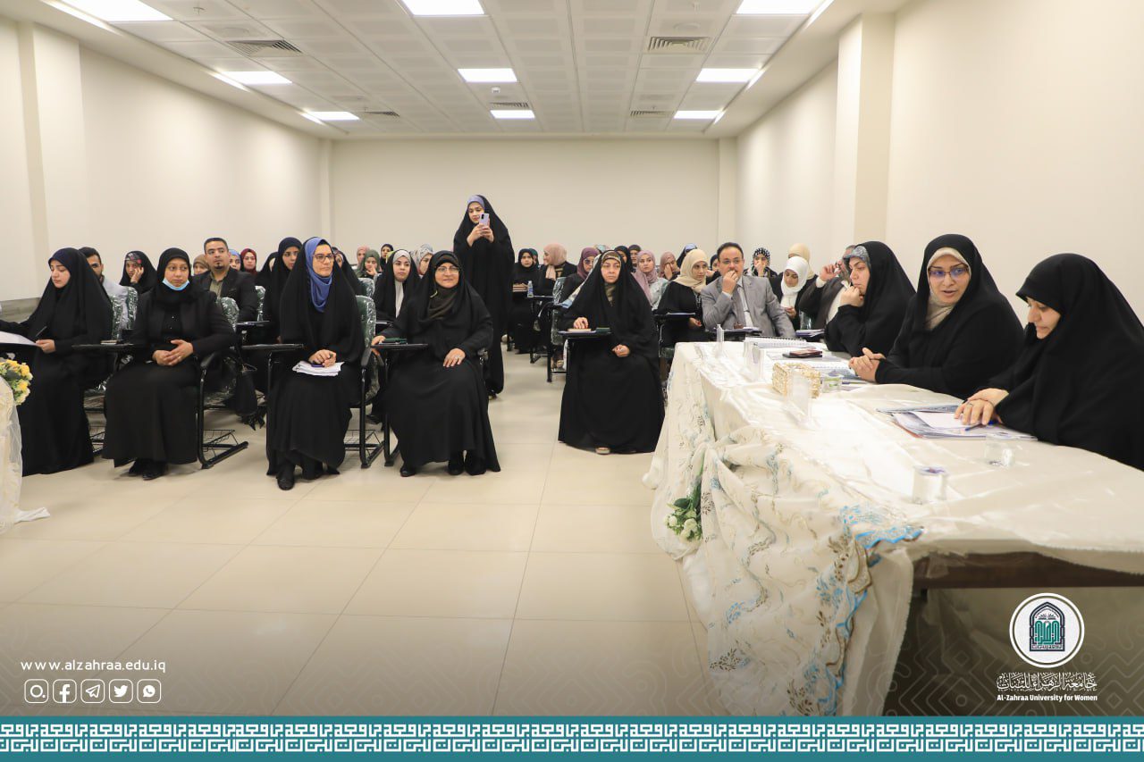 Department of Arabic Language organizes a graduation research discussion for the fourth-year female students.
