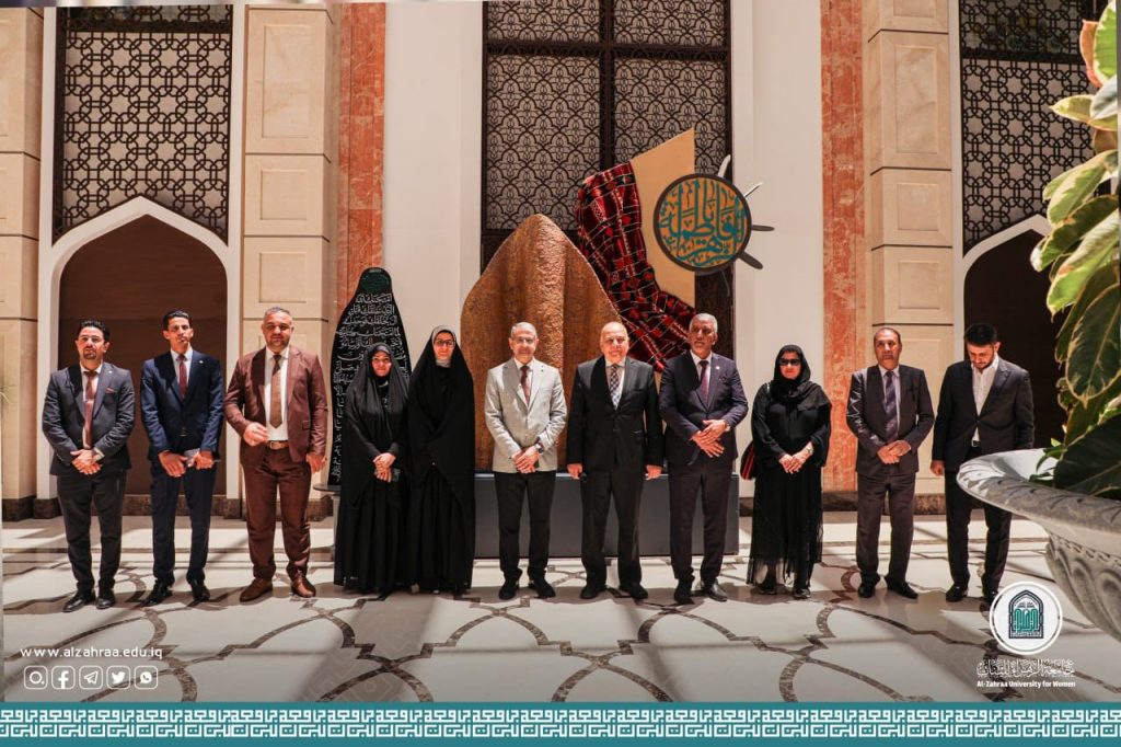 Al-Zahra University (peace be upon her) for women welcomes the President of the Association of Arab Universities