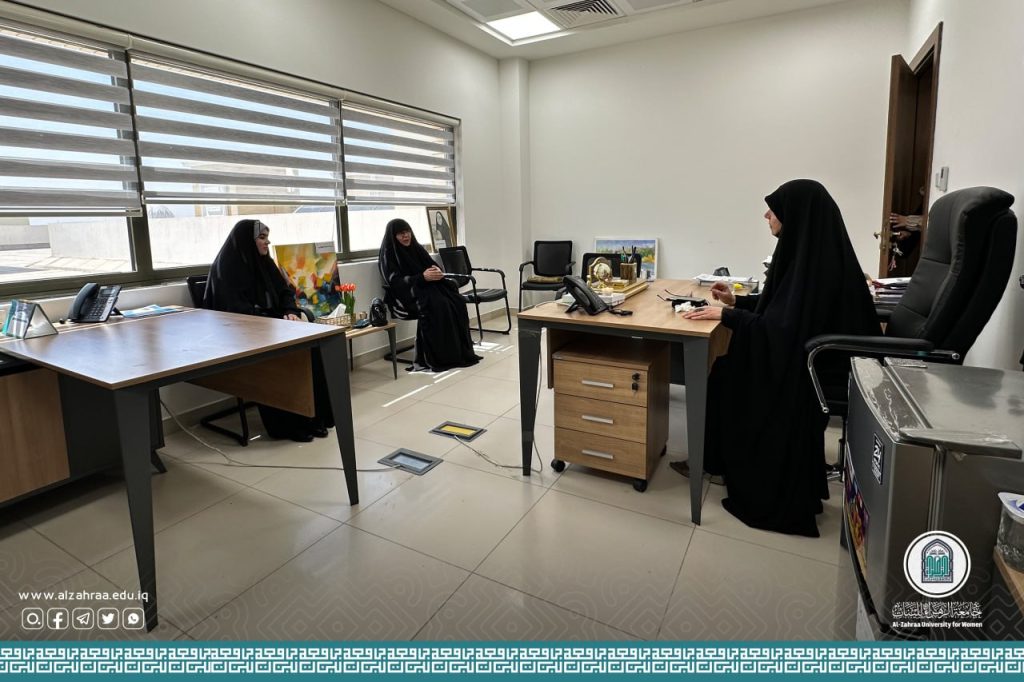 Delegations from “The Quranic Centre”, visits Al Zahra University for women.