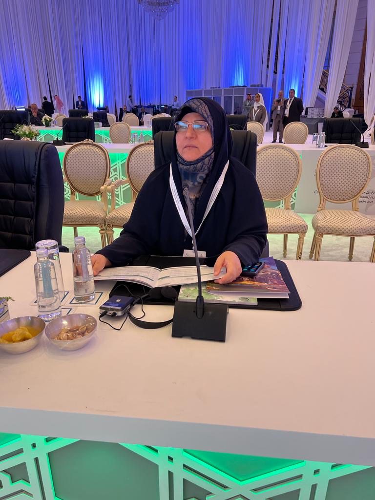 رئيسة جامعة الزهراء (ع) تشارك في فعاليات المؤتمر الدولي حول المرأة في الاسلام