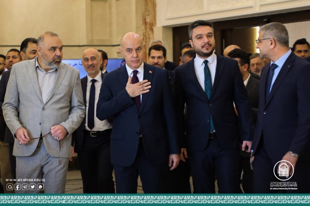 جامعة الزهراء (عليها السلام) تستقبل السفير التركي في العراق ووفدا أكاديمياً رفيع المستوى