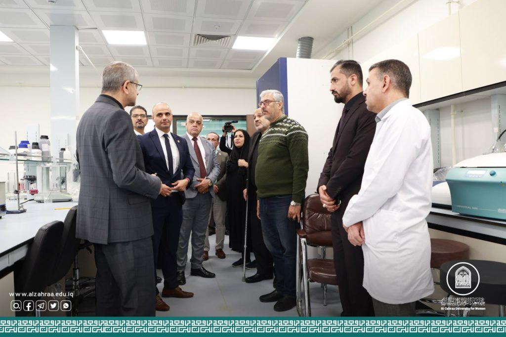 فريق من الجودة الوطني يزور جامعة الزهراء (ع) ويطلع على التطور العلمي فيها