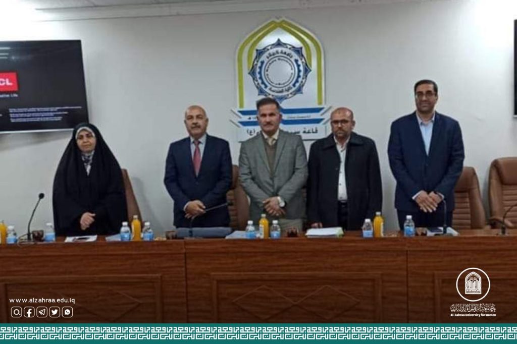 مدير الشؤون العلمية عضواً في لجنة مناقشة رسالة الماجستير في الهندسة الكهربائية