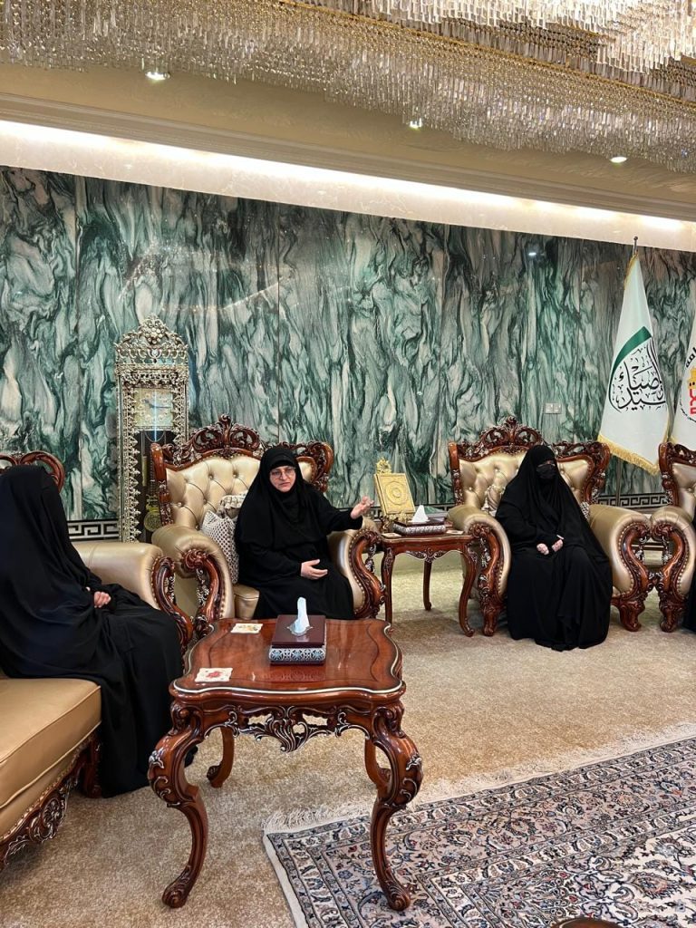 Permanent Supreme Women's Committee President and accompanying delegation conduct inspection visit to follow up on progress of services provided to "Guests of Iraq"