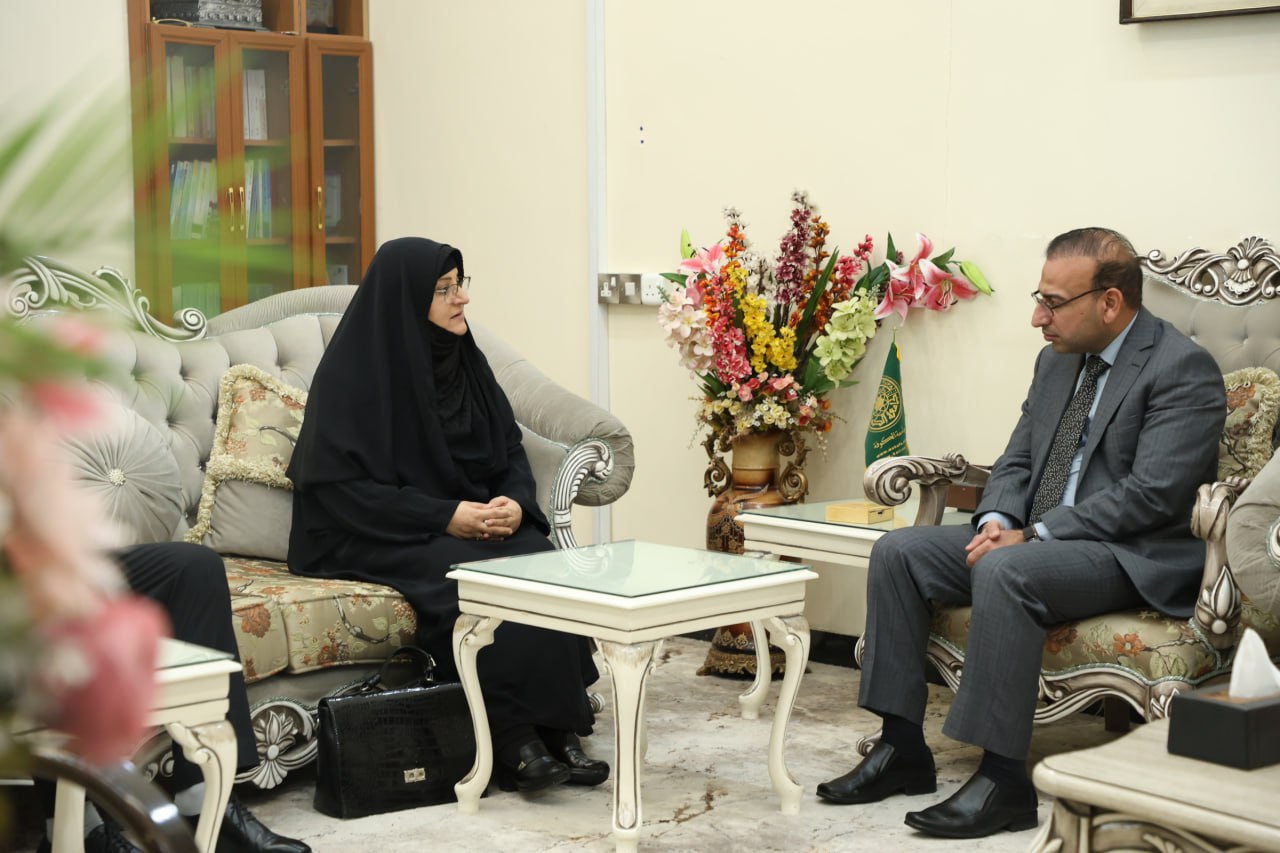 Al-Sultani Congratulates Al-Mawla on Al-Kufa University Presidency