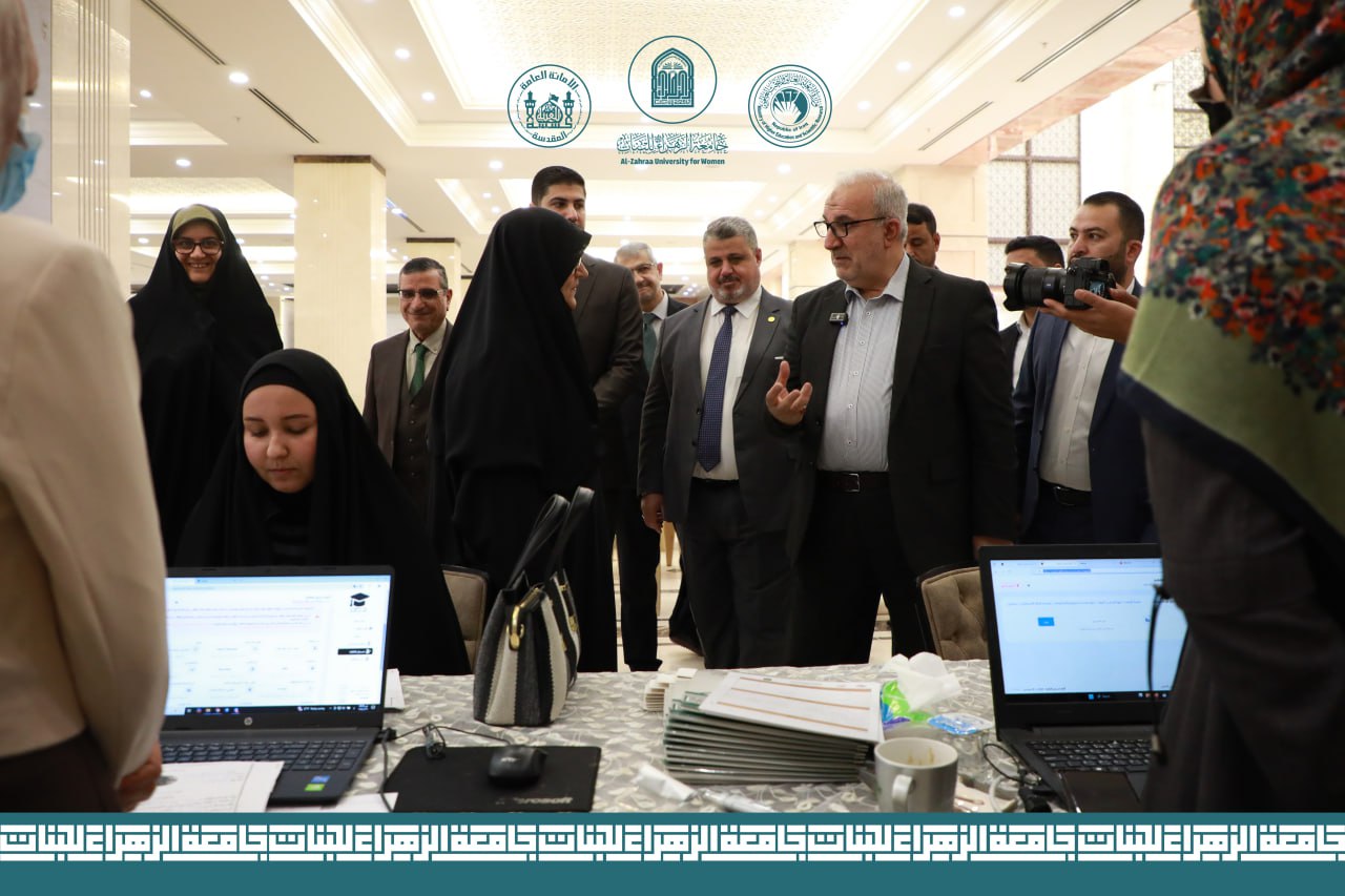Secretary General of Imam Hussein Holy Shrine Inspects New Buildings and Registration Process at Al-Zahraa University