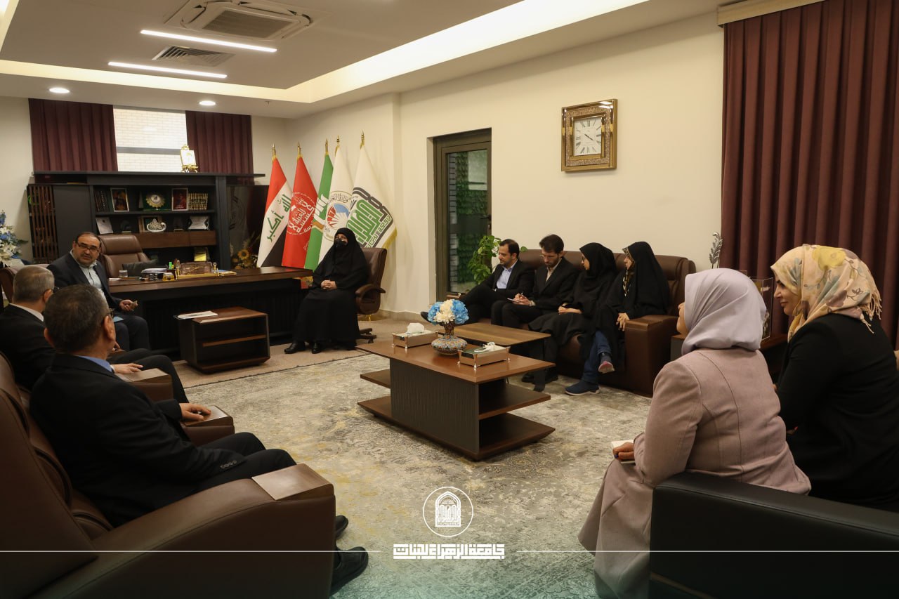 Delegation from Tehran University of Medical Sciences Visits Al-Zahraa University to Ehance Academic Collaboration