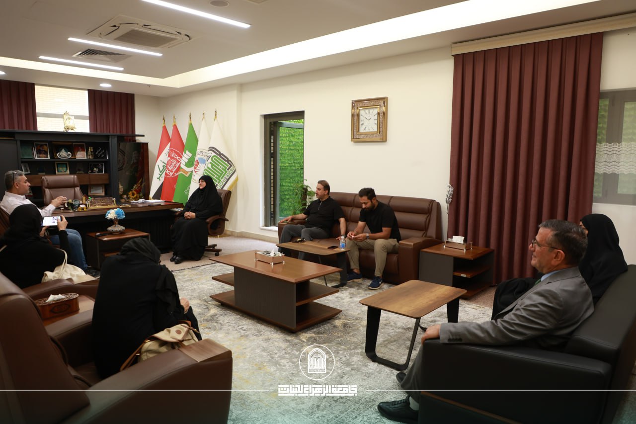 وفد إعلامي إيطالي يصل الجامعة ضمن جولة ثقافية في العراق