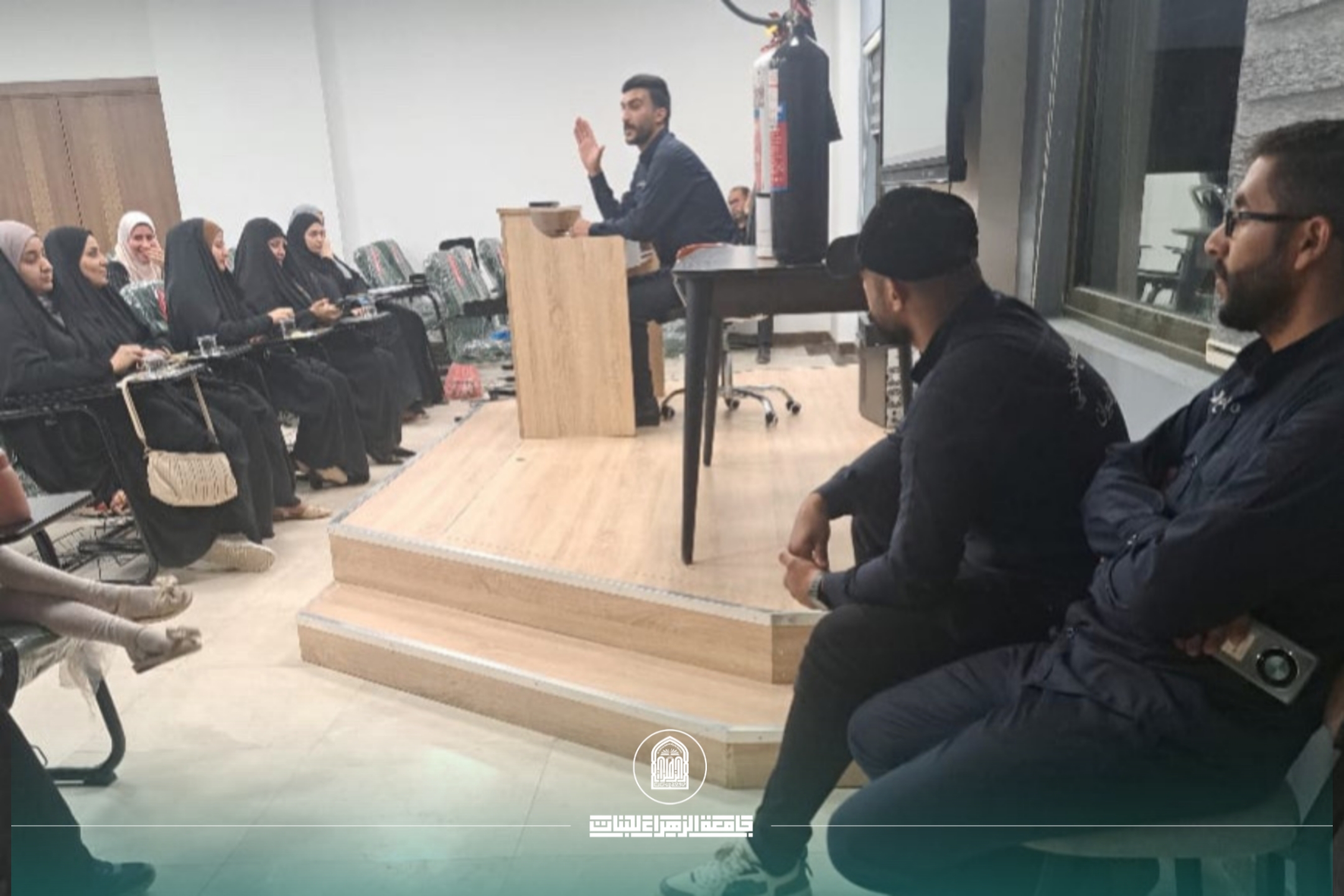 Civil Defense Occupational Safety Course at Al-Zahraa University