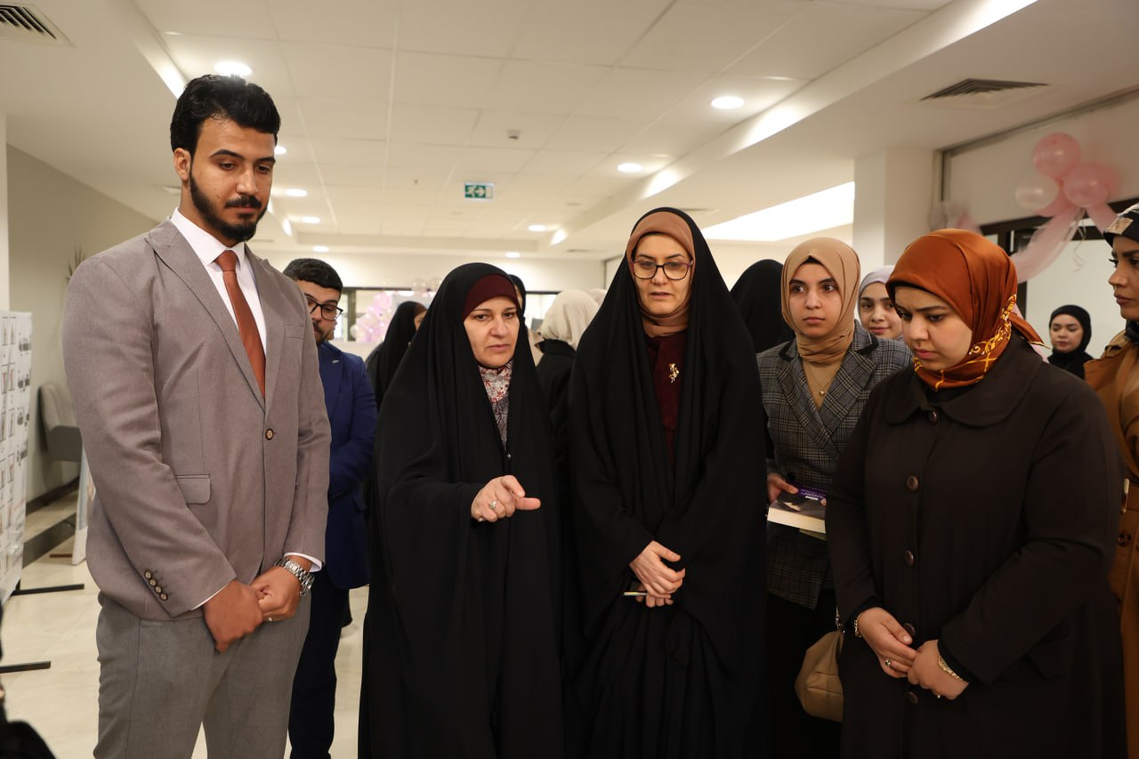 قسم التربية الخاصة في جامعة الزهراء (عليها السلام) يقيم حفل ترحيبي لطالبات المرحلة الأولى