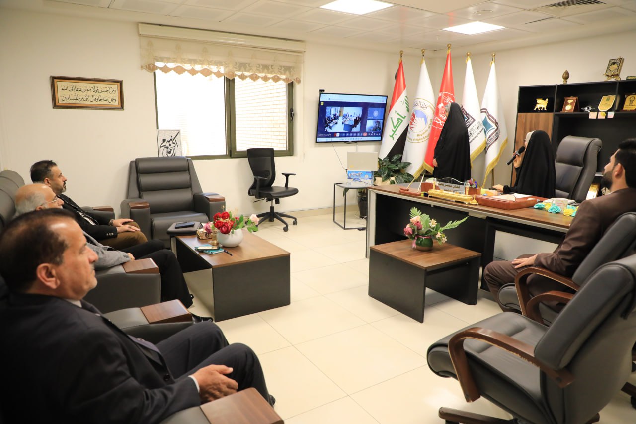 اتفاق جامعة الزهراء (ع) للبنات مع لجنة دولية لاستحداث دراسة الماجستير