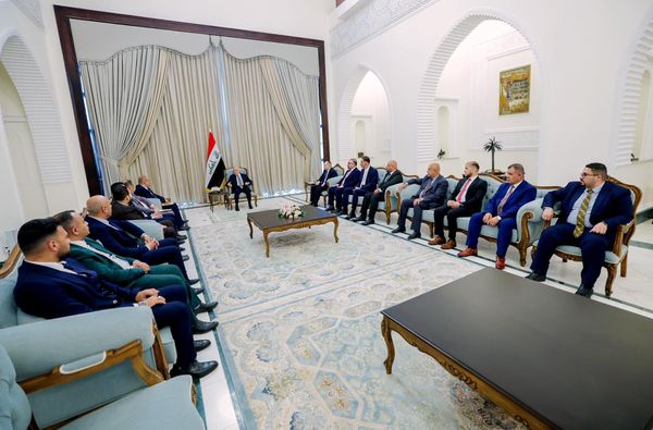 قسم هندسة الامن السيبراني في جامعة الزهراء (عليها السلام) للبنات في لقاء مع رئيس جمهورية العراق.