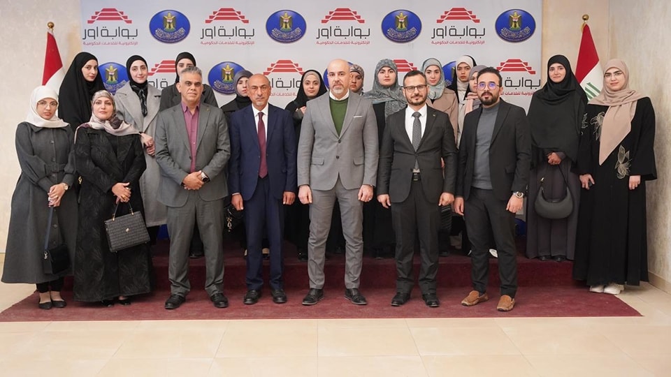 الهندسة في مركز البيانات الوطني بزيارة علميّة