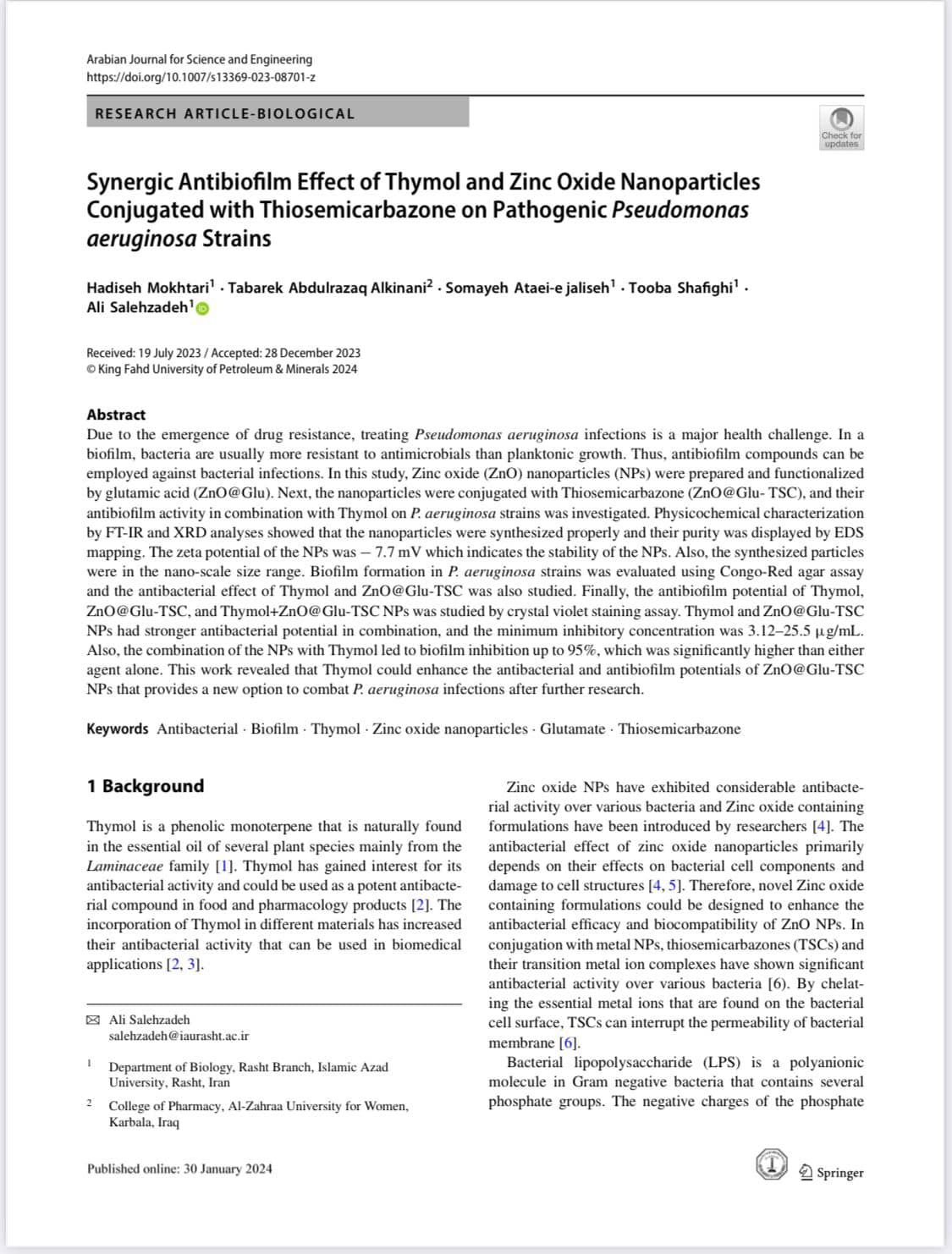 (Reducing the Issues of Implements in the Human Body by Applying Hydroxyapatite (HAP) in Modern Biomedicine: Review)